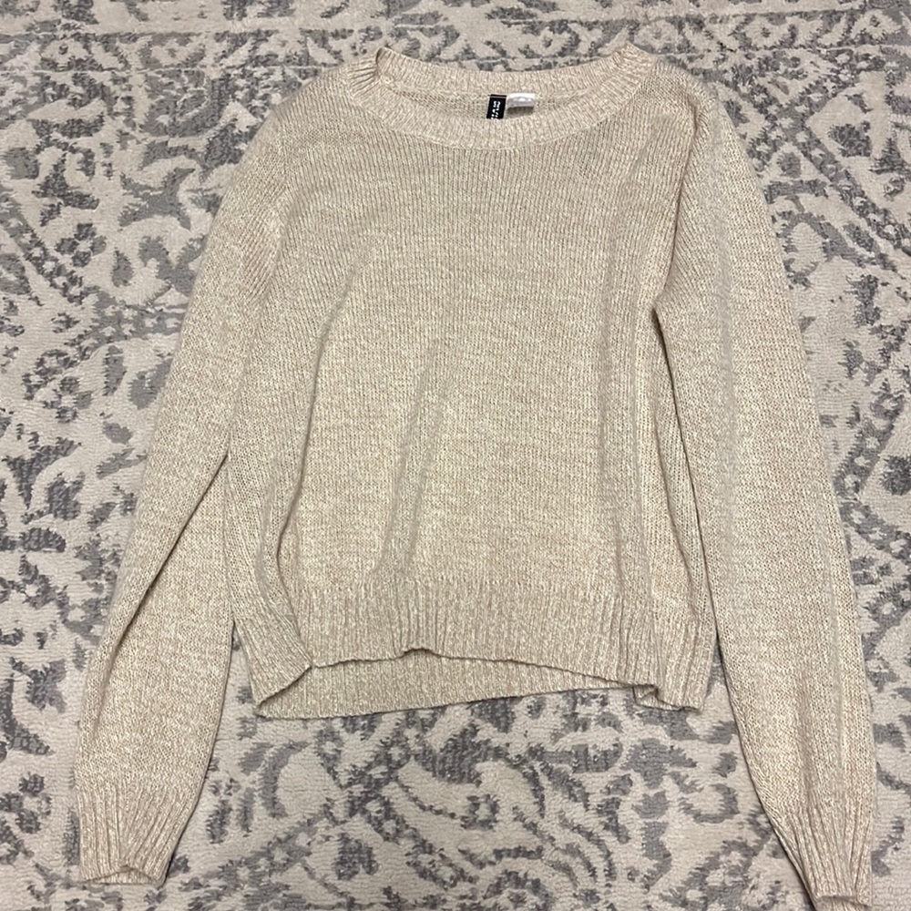 H&M Tan Sweater